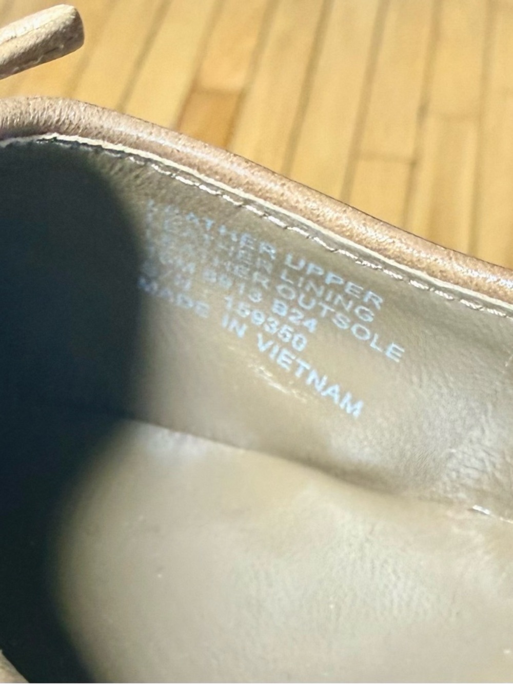 Tory Burch Women's Brown Ballet Flats with Metallic Toe - Picture 4 of 5